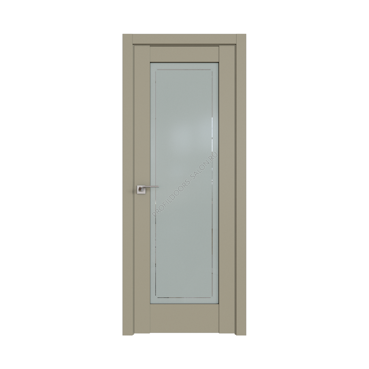 Дверь 1900 600. 2.102U ПГ (шеллгрей).